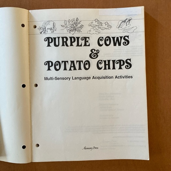 Purple Cows & Potato Chips Book - Picture 3 of 7